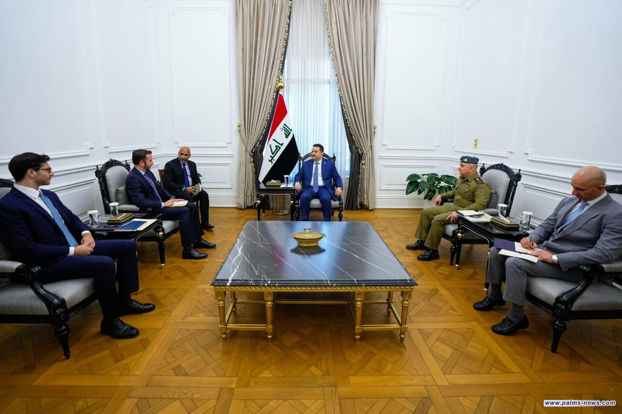 السوداني يستقبل السفير الإيطالي في العراق